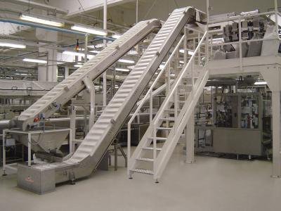 Image of a food  processing conveyors